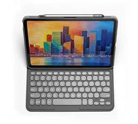 ZAGG Pro Keys Keyboard & Case with Pencil Holder for iPad 11-inch Pro (1st + 2nd Gen)/10.9-inch Air (4th + 5th Gen), QWERTY UK English, Black/Gray