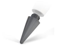 ZAGG Pro Stylus 2 Replacement Tips - 4-Pack, Also Fits Zagg Pro Stylus, Easy Screw-On Design, Tilt-Sensitive Design, Compatible with iPad, iPad Pro, iPad Air, and More, Gray