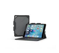 ZAGG Rugged Messenger 9.7 Inch Apple iPad (2017) Black Case 7 Colour Backlit - Black - KB German, I10REU-BBG