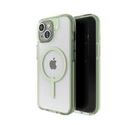 ZAGG Santa Cruz Snap Case for iPhone 15/14/13 Case - MagSafe Phone Case, Drop Protection (13ft/4m), Durable Graphene, Anti-Yellowing, and Scratch-Resistant Phone Case, Green