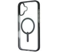 ZAGG Santa Cruz Snap Graphene-Reinforced Case for iPhone 16 Plus [6.7-Inch], MagSafe Compatible, Anti-Yellowing, Scratch-Resistant, Slim Design, Shockproof Phone Back Cover (Black)