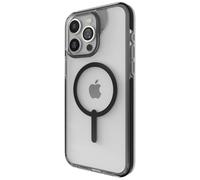 ZAGG Santa Cruz Snap Graphene-Reinforced Case for iPhone 13, 14 and 15 [6.1-Inch], MagSafe Compatible, Anti-Yellowing, Shockproof Phone Back Cover (Black)