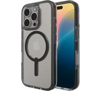 ZAGG Santa Cruz Snap Graphene-Reinforced Case for iPhone 16 Pro [6.3-Inch], MagSafe Compatible, Anti-Yellowing, Scratch-Resistant, Slim Design, Shockproof Phone Back Cover (Black)