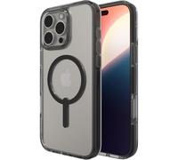 ZAGG Santa Cruz Snap Graphene-Reinforced Case for iPhone 16 Pro Max [6.9-Inch], MagSafe Compatible, Anti-Yellowing, Scratch-Resistant, Slim Design, Shockproof Phone Back Cover (Black)