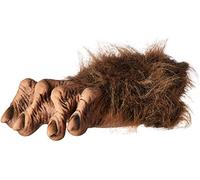 Zagone Studios Men's Werewolf Feet Costume Accessory, Brown, Adult One Size