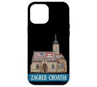 Zagreb Croatia Travel Souvenir City Landmark Gift Case for iPhone 12 Pro Max