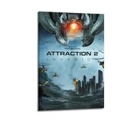 ZAHAABWS Attractions 2 Invasion Video Game Poster1 Poster Decorative Painting Canvas Wall Posters And Art Picture Print Modern Family Bedroom Decor Posters 12x18inch(30x45cm)