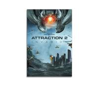 ZAHAABWS Attractions 2 Invasion Video Game Poster1 Poster Decorative Painting Canvas Wall Posters And Art Picture Print Modern Family Bedroom Decor Posters 20x30inch(50x75cm)