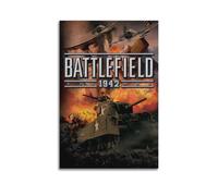 ZAHAABWS Battlefield 1942 Video Game Poster Poster Decorative Painting Canvas Wall Posters And Art Picture Print Modern Family Bedroom Decor Posters 16x24inch(40x60cm)
