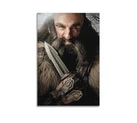 ZAHAABWS Movie The Hobbit An Unexpected Journey Dwalin Poster Poster Decorative Painting Canvas Wall Posters And Art Picture Print Modern Family Bedroom Decor Posters 16x24inch(40x60cm)