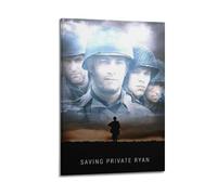 ZAHAABWS Saving Private Ryan Movie Poster Poster Decorative Painting Canvas Wall Posters And Art Picture Print Modern Family Bedroom Decor Posters 08x12inch(20x30cm)
