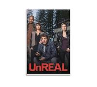 ZAHAABWS TV Show Poster Unreal Poster Decorative Painting Canvas Wall Posters And Art Picture Print Modern Family Bedroom Decor Posters 16x24inch(40x60cm)