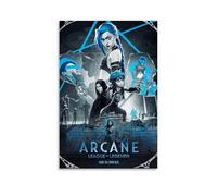 Zahantu Arcane Poster Anime Comics Tv Series Vintage Manga Jinx Cover Posters for Room Aesthetic Canvas Wall Art Bedroom Decor12x18inch(30x45cm)
