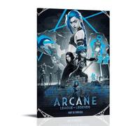 Zahantu Arcane Poster Anime Comics Tv Series Vintage Manga Jinx Cover Posters for Room Aesthetic Canvas Wall Art Bedroom Decor08x12inch(20x30cm)