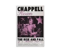 Zahantu Chappell Poster Roan Music Vintage The Rise And Fall Music Posters for Room Aesthetic Canvas Wall Art Bedroom Decor20x30inch(50x75cm)