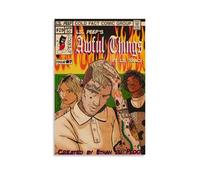 Zahantu Lil Poster Peep Music Rapper Comic Vintage Music Posters for Room Aesthetic Canvas Wall Art Bedroom Decor16x24inch(40x60cm)