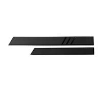 Zahara 2PCS Black Laptop Bottom Cover Rubber Non-Slip Bumper Feet Pad Replacement for Mechrevo Aurora X No-Logo Long：17.9 * 1.8 * 0.3 cm Short：12.1 * 1.9 * 0.3 cm