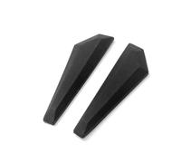 ZAHARA 2pcs D-Shell Rubber Foot Strips for MSI MS-1582 Katana GF66 11SC Pulse Rubber Feet for PC Case Rubber Feet Black