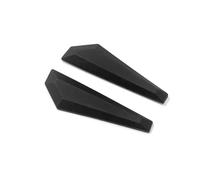 ZAHARA 2pcs D-Shell Rubber Foot Strips Rubber Feet for MSI MS-1581 Katana GF66 11UG Rubber Feet for PC Case Rubber Feet Black