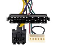 ZAHARA DC In Power Charging supply Port Cable Cable for HP Elite 8100 8200 8300 800 G1 Z220 Z230 Z240 compaq 8300 6200 24Pin to 6Pin 30cm