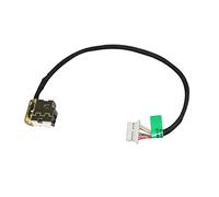 ZAHARA DC Jack Cable Harness Replacement For HP 255 G6 931613-001 799749-T17 799749-S17
