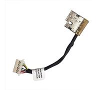 ZAHARA DC Power Jack Power Jack Charging Socket for HP 14m-dw 799735-F51 799735-S51 799735-T51 799735-Y51 855995-001 933523-001 (8CM) DC Jack/Power Jack/Charging Port