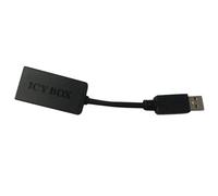 ZAHARA Ethernet Extension Adapter for ICY Box USB 3.0 to VGA IB-AC507 Ethernet LAN Adapter Cable