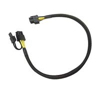 Zahara for Dell Precision Lathe 5810 T5810 8 Pin to 6 Pin + 2 Pin Power Adapter Cable 35cm
