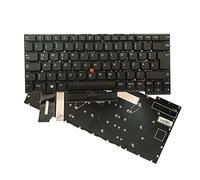 Zahara German Keyboard for Lenovo ThinkPad T490s Backlit Keyboard