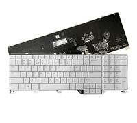 ZAHARA Italian Backlit Keyboard for Dell 17 R5 Area 51M 07NF7F RGB PK132F11B01 NSKEYBBC (White)