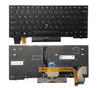 Zahara Laptop US Keyboard with Backlit Replacement for Lenovo Thinkpad L13 Gen 2 Type 20VH 20VJ / L13 Yoga Gen 2 Type 20VL 20VK /X13 Type 20UF 20UG /X13 Yoga Type 20T2 20T3 5N20V43181 (Black)