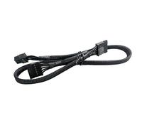 ZAHARA Male SATA Driver Cable for EVGA Supernova 450-850 G2 G3 B3 6 Pin to 2X