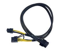 ZAHARA Power Cable 10 Pin to 8 + 6 Pin for Dell Precision 5820 and GPU 50cm
