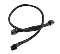 ZAHARA Power Supply Cable GPU PCIE Dual 8 pin Replacement for Corsair HX RM 750mm Type 4 HX1200 RM1000i / CX450M CX650m RM550X RM650X RM750 RM850 80 Plus/SF SF450 SF600 SF750 80Plus