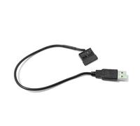 Zahara Replacement for 2.5" SATA HDD SSD Hard Drives Driver to USB 2.0 Power Cable Adapter 30cm(11.8 Inches)