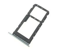 Zahara SIM Card Tray Holder for Motorola Moto G Power 2021 XT2117, Silver