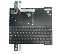 Zahara US Black Keyboard Backlight Replacement for Lenovo ThinkPad L14 Gen5 21L1 21L5,T14 Gen5 21MC 21ML,P14s Gen5 21ME 21MF,T14 Gen6 21QC 21QH,P14s Gen6 21QL 21QM,L14 Gen6 21S6 21S8 5N21M37895
