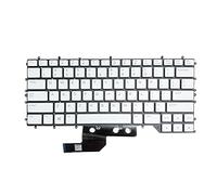ZAHARA US Keyboard Backlit Replacement for Dell Alienware M15 R2 R3 R4 2020 0Y00RH (White)
