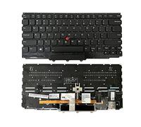Zahara US Keyboard w/Backlit for Lenovo ThinkPad X1 Yoga 2nd Gen 2 2017 3rd Gen 3 2018 RVWV-84US SM10P95359AG 01HY808, 0YH848, 01HY928 2nd Gen 2017(Type 20JD, 20JE, 20JF, 20JG)