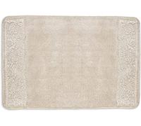 Zahari Home Rose Vine Bathroom Rug Luxury Bath Rug Washable Beautiful Shower Mat Unique Design Stylish Beige Bath Bath Rug Shower Tub Decor