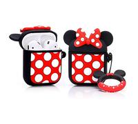 ZAHIUS Airpods Silicone Case Funny Cover Compatible for Apple Airpods 1&2 [3D US Cartoon Pattern][Best Gift for Girl Boy]