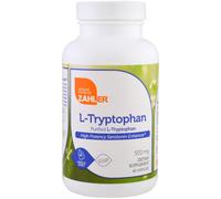 Zahler, L-Tryptophan, Purified L-Tryptophan, 500 mg, 60 Capsules