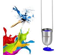 Zahn Cup Immersion Viscosity Cup, Dip Type Stainless Steel Viscometers for Test The Viscosity of Newtonian or Approximate Newtonian Liquid (NO.5)
