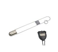 Zahn Cup Immersion Viscosity Cup No.1/2/3/4/5 with Stopwatch for Test The Viscosity of Newtonian or Approximate Newtonian Liquid (3#)