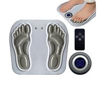 Zahoken EMS Foot Massager | Electronic Stimulator - Multiple Modes Deep Tissue Muscle Relaxation Device for Men Women Dad Mom Home Hotel Workplace Yoga Studio Bedside