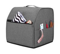 Zahoken Overlock Sewing Machine Cover Dust Protection Hood with Pockets