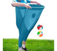Zahoken Potato Sack Race Bags, Granny Pants Yard Game,Funny Giant Stretch Pants Game With 2 Bouncy Balls, The Ultimate Party Of Family Reunion Backyard Field Day Games