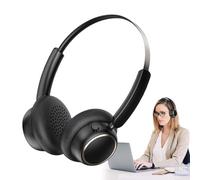 Zahoken Wireless Headset for Music,Over The Ear Headset Noise Canceling - Retro Design Earphones Entertainment Audio Tool for Video Watching, Running, Working