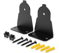 ZahoTse Compatible with Samsung Curved Soundbar AH61-03943A Wall Mount Holder AH61-03943A Stand Samsung AH61-03943A Metal Mount Accessories, Rack (Black) 1 Piece