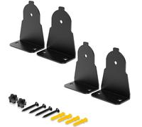 ZahoTse Compatible with Samsung Curved Soundbar AH61-03943A Wall Mount Holder AH61-03943A Stand Samsung AH61-03943A Metal Mount Accessories, Rack (Black) Pack of 2